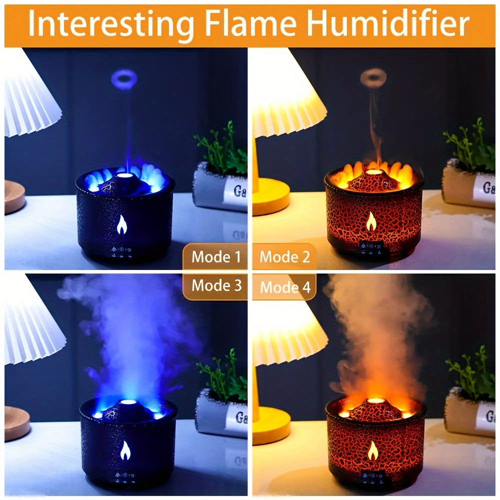 REUP Volcanic Flame Aroma Diffuser Essential Oil