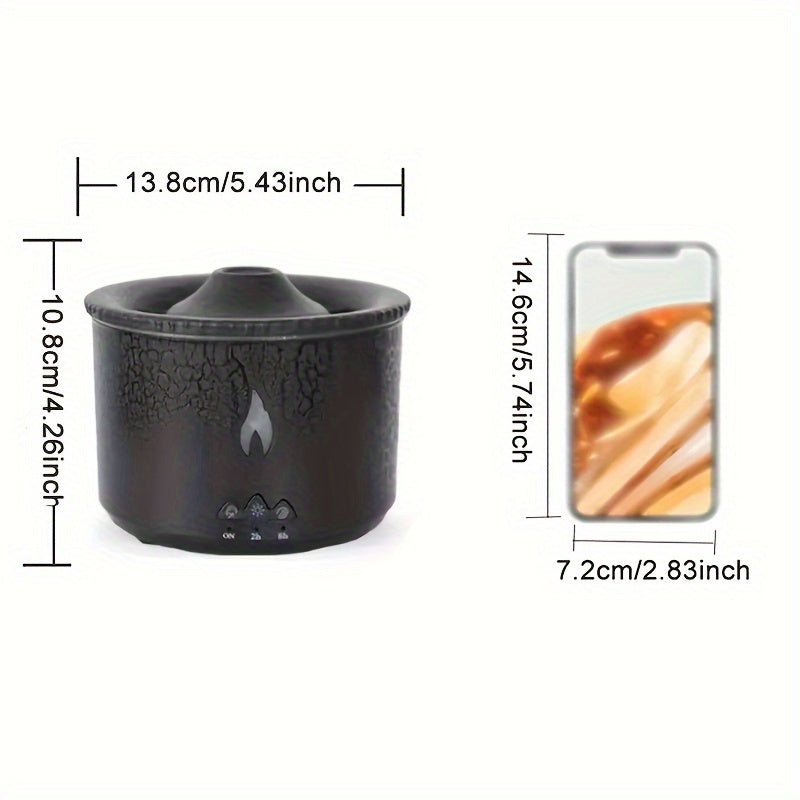 REUP Volcanic Flame Aroma Diffuser Essential Oil