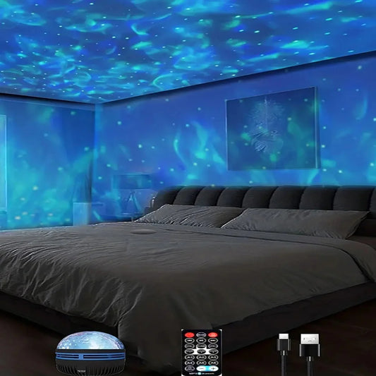 Romance Galaxy Projector,   Water Ocean Wave Projector