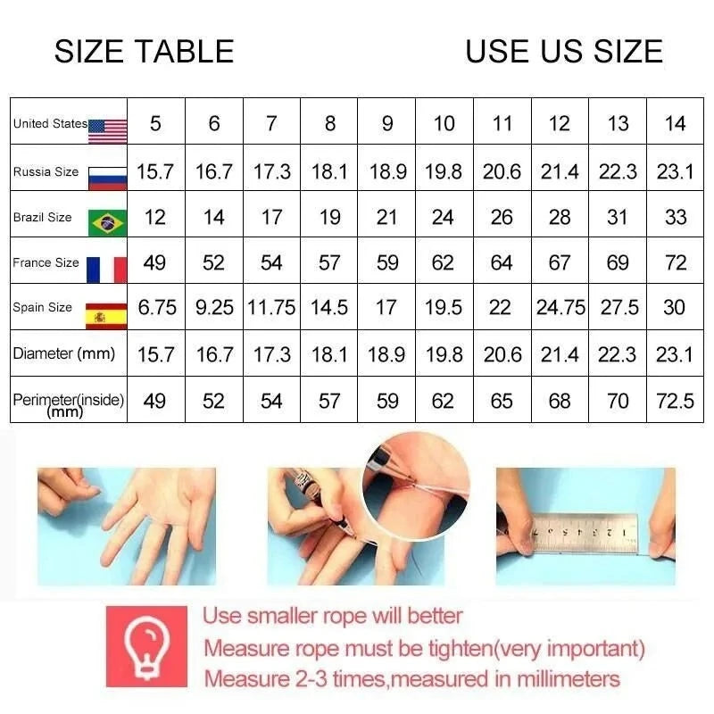 Fashion 8MM Stainless Steel Rings Colorful Groove Beveled Edge Wedding