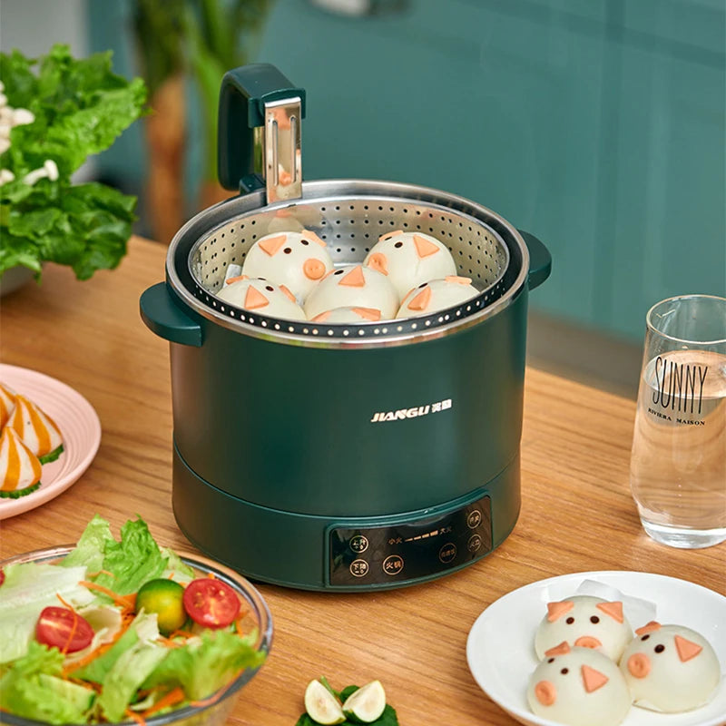 3L Lifting Electric Hot Pot Multi-purpose Cooking Pot Health Rice Cooker Rice Soup Separation Automatic Cooking All-in-one Pot