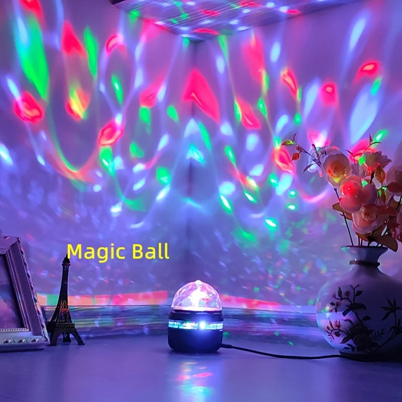 1PC Star Projector Lamp Usb Powered Colorful