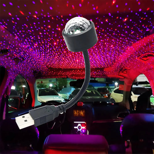 Mini LED Car Roof Star Night Light Projector