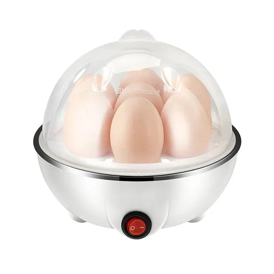 Electric Egg Cooker Single Egg Boiler Kitchen Steamed Rapid Breakfast Cooking Appliances