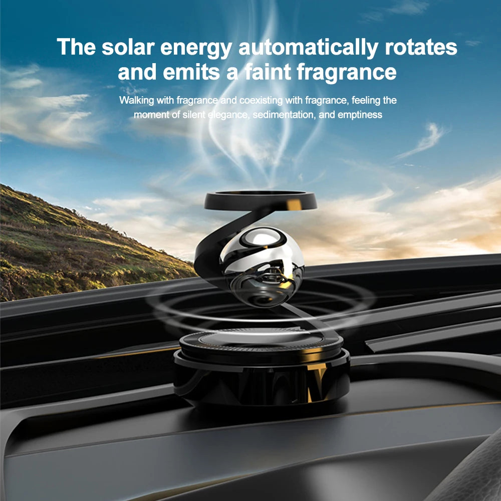 Solar Car Rotating Aromatherapy Perfume