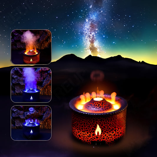 REUP Volcanic Flame Aroma Diffuser Essential Oil